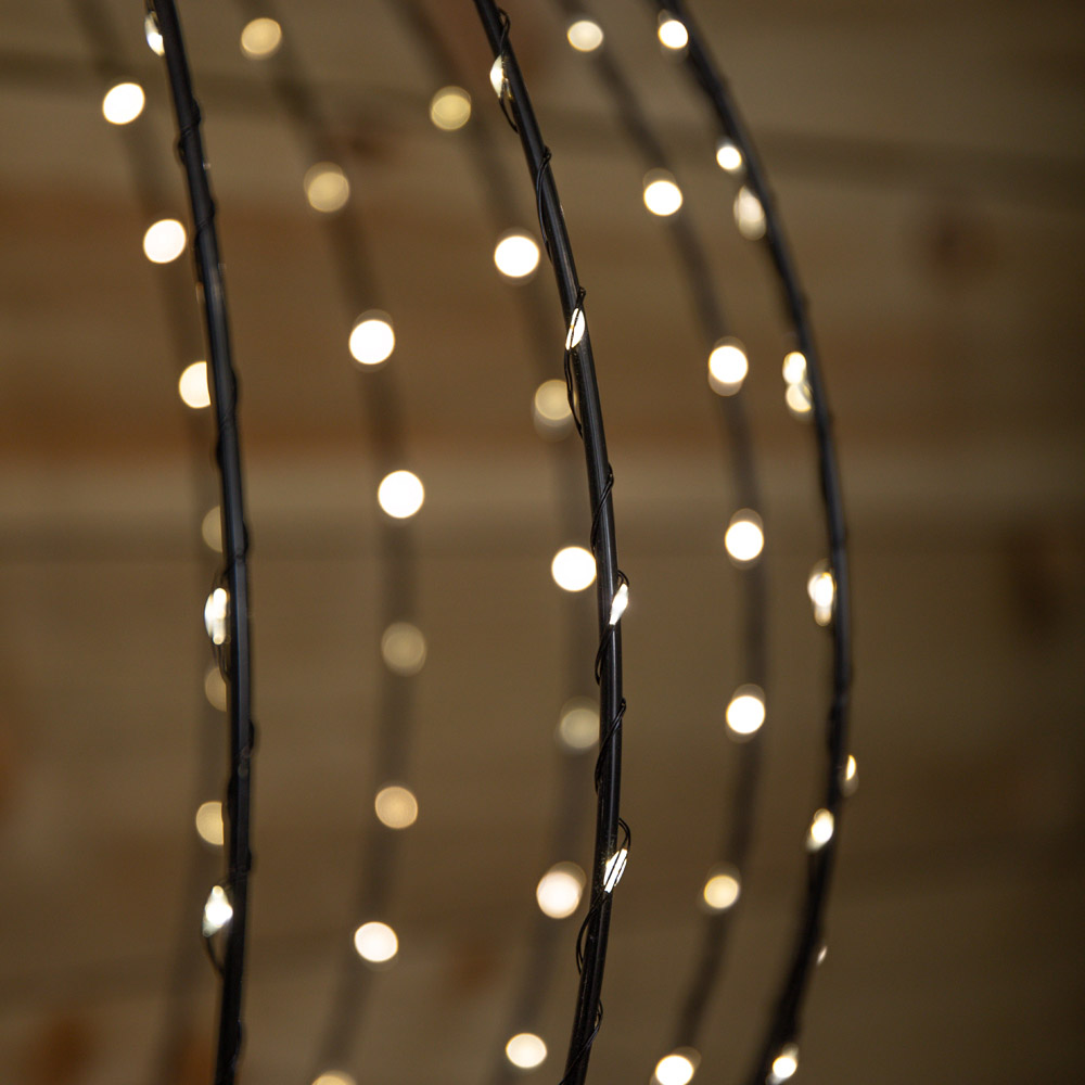 Samuel Alexander 360 Warm White LED Light-Up Twinkle Orb Christmas Decoration 50cm Image 3
