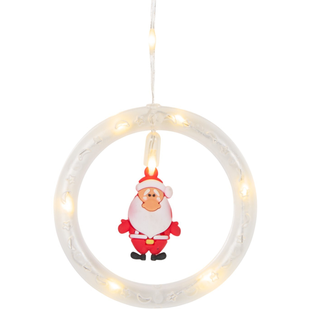 115 LED Christmas Character Curtain Lights - Warm White Image 5