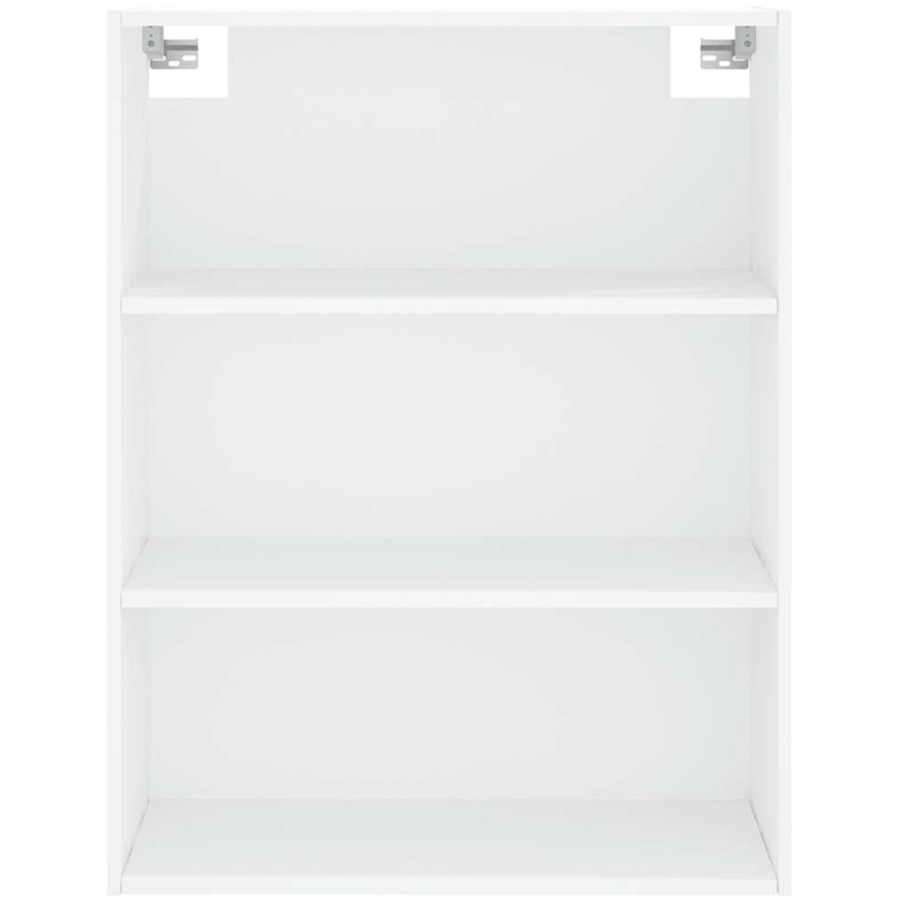 vidaXL Single Door 3 Drawer 3 Shelf White Highboard Image 6