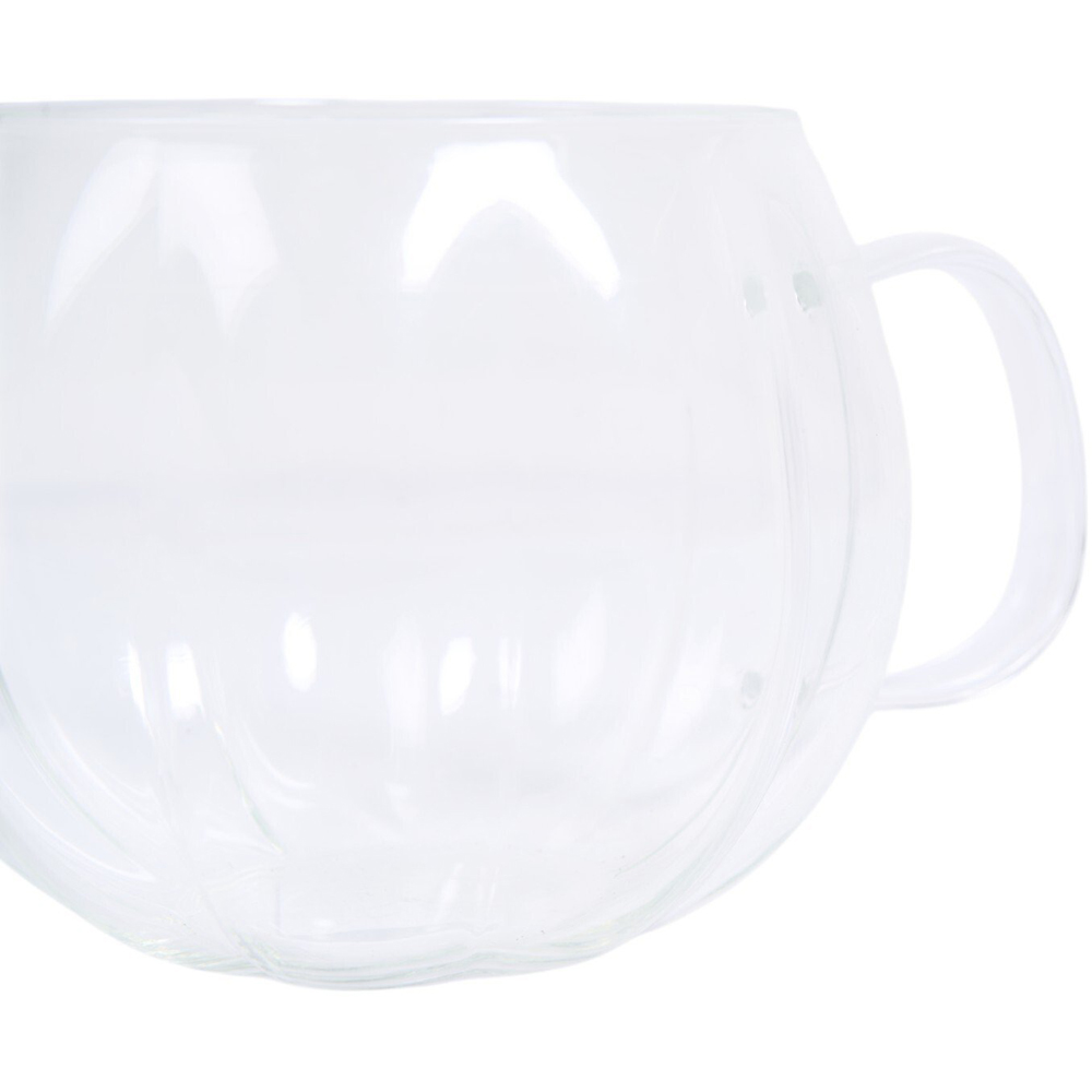 Glass Pumpkin Mug Image 4