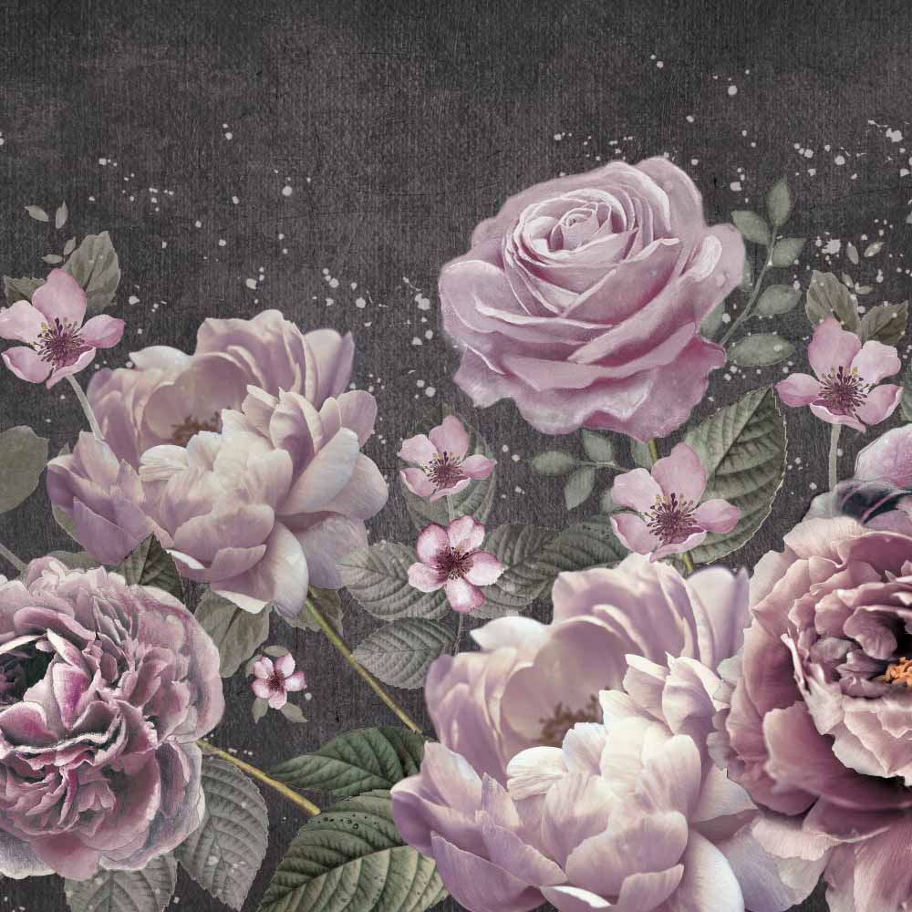 Art For The Home Moody Blooms Wall Mural Image 2