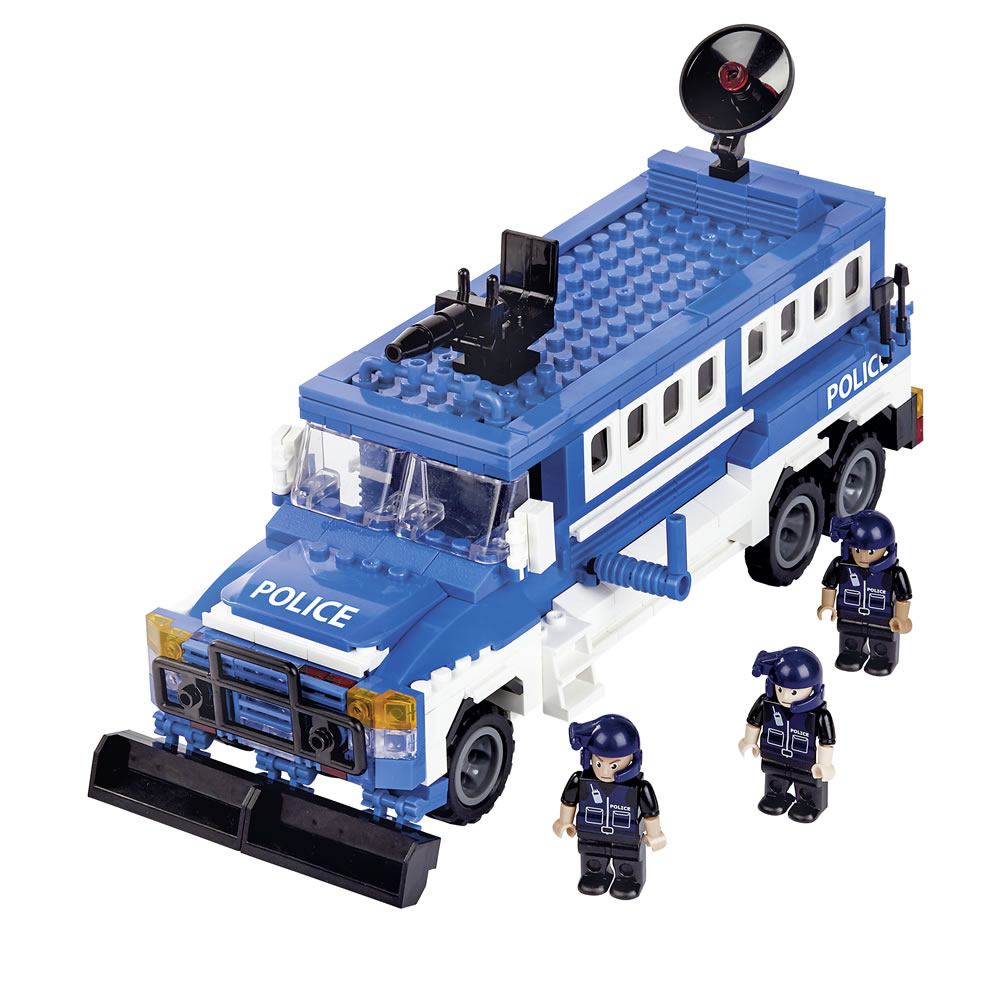 Wilko Blox Riot Van Large Set Image 1