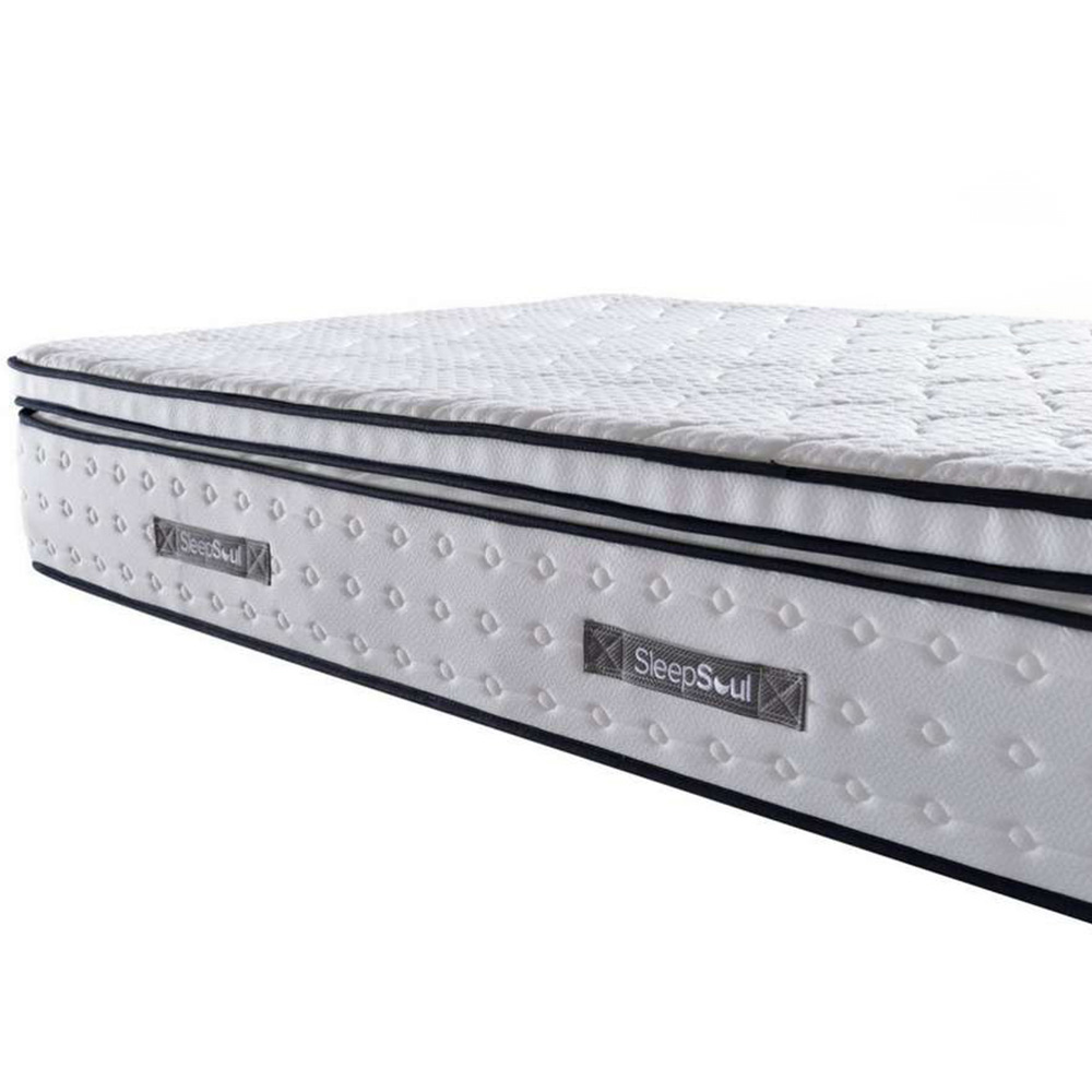 SleepSoul Space Single White 2000 Pocket Sprung Memory Foam Mattress Image 3