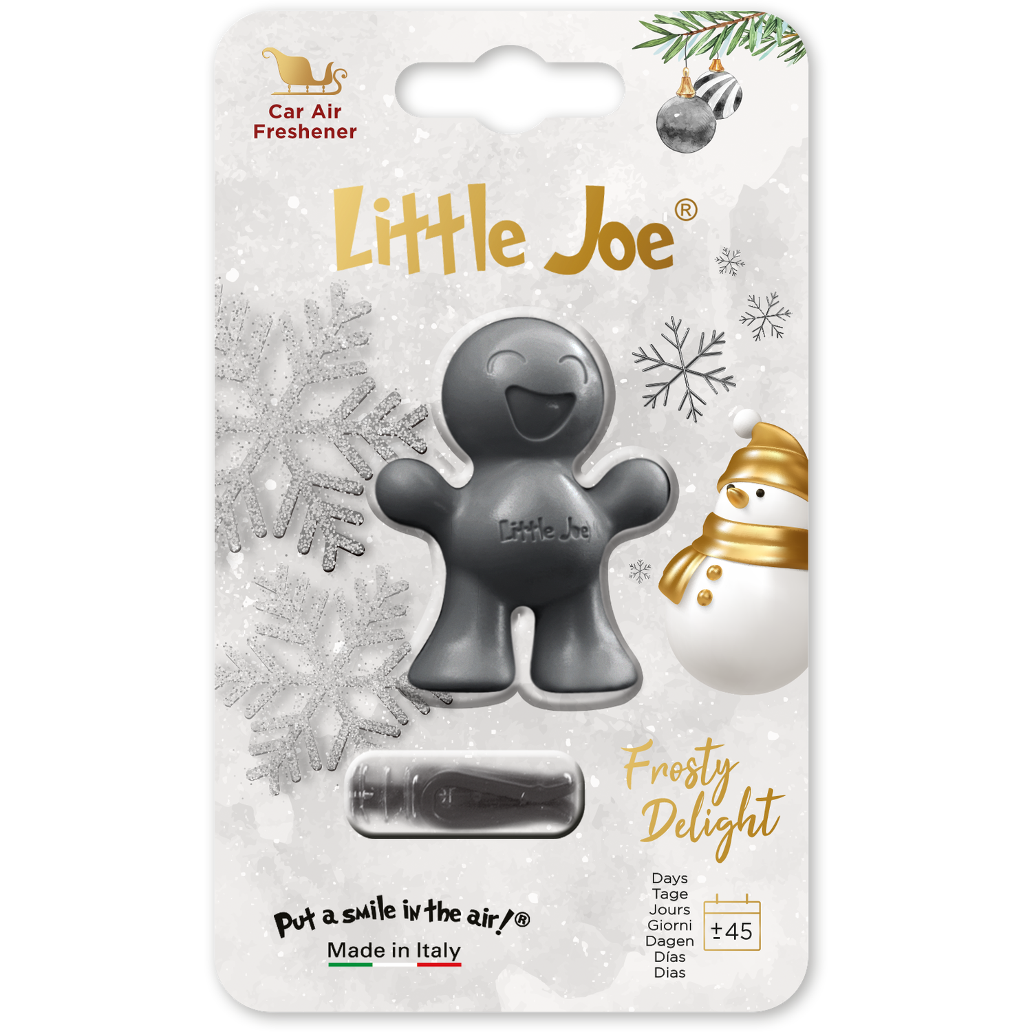 Little Joe Vent Clip Car Air Freshener - Frosty Delight Image