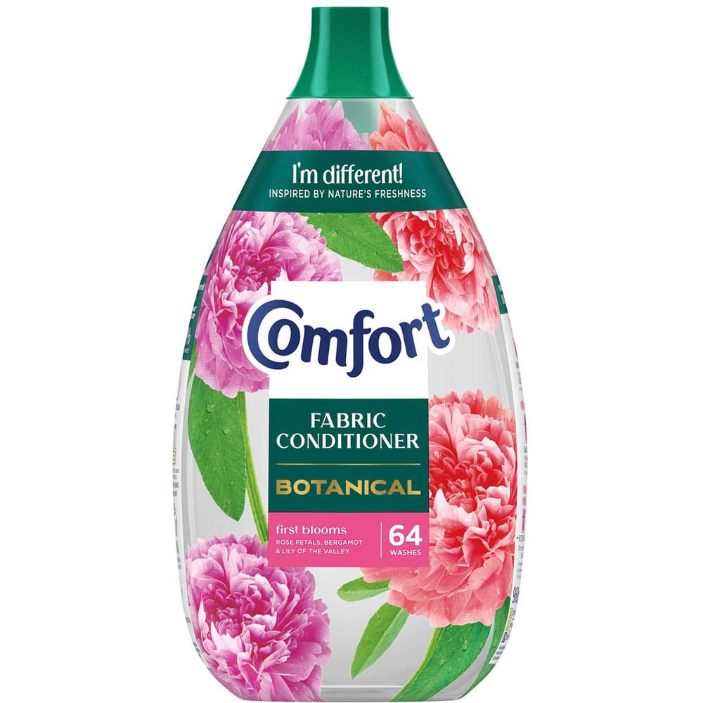 Comfort Botanical First Blooms Fabric Conditioner with 2 Scent Boosters 64 Washes 460ml Image 2