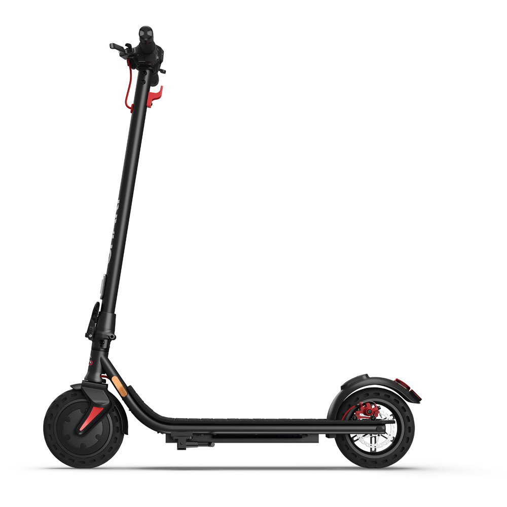 Sharp Black Kick Scooter with LED Footplate Image 3