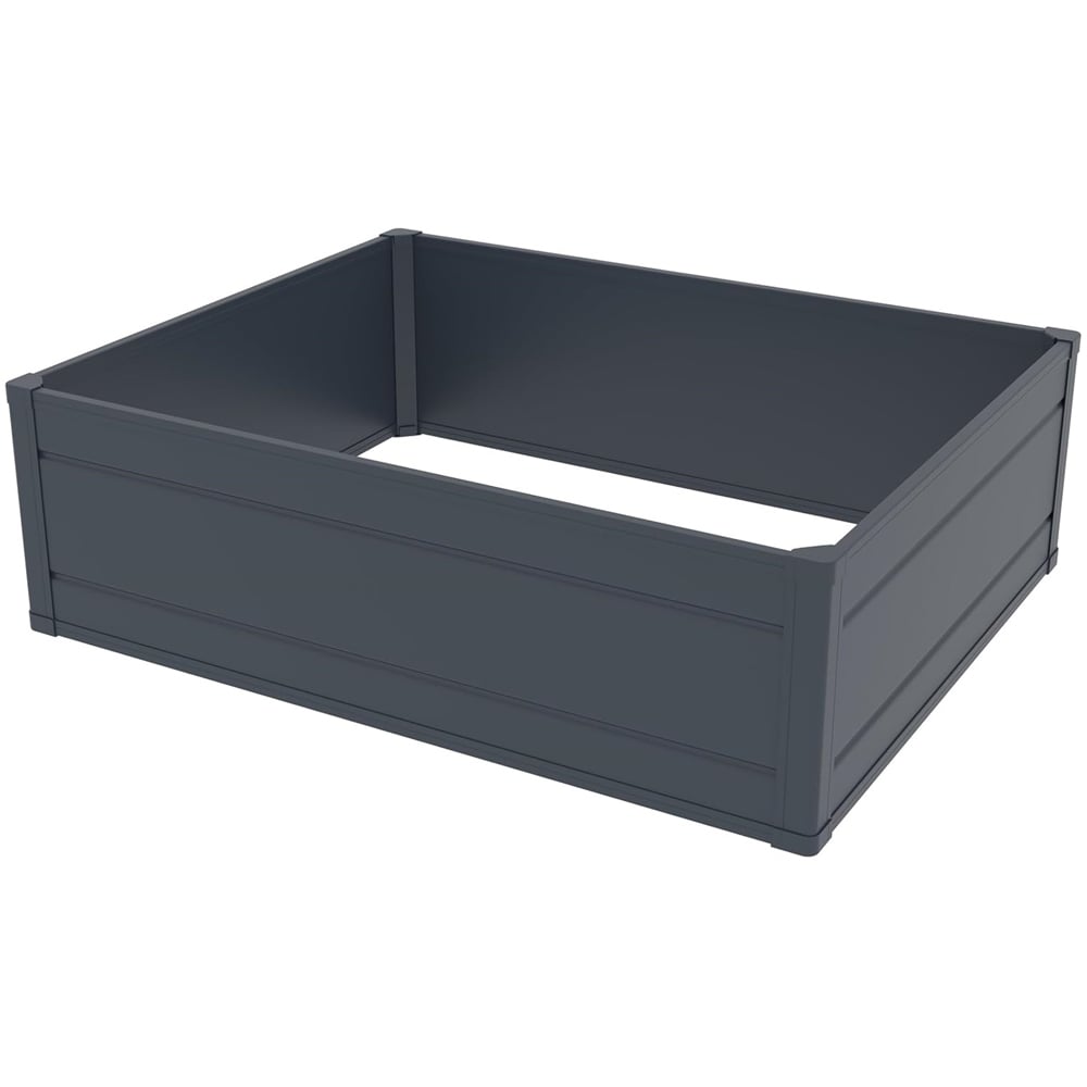 Garden Gear Plastic Raised Garden Bed 100 x 80cm 2 Pack Image 4