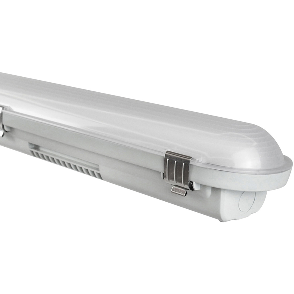 ENER-J 50W 6000K 6000 Lumen Non Corrosive LED Batten Fitting Light 150cm 2 Pack Image 5