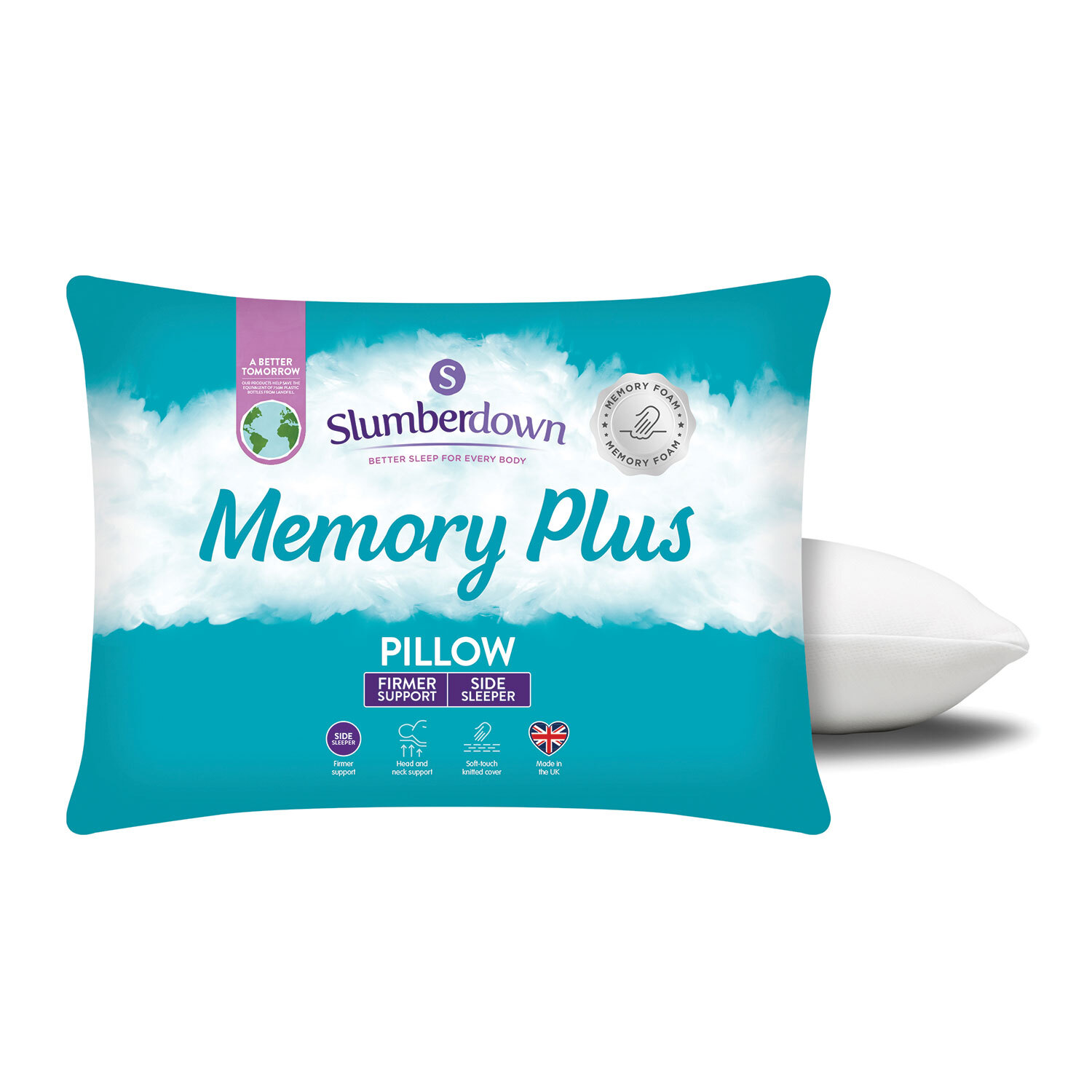 Slumberdown Memory Plus Pillow Image 2