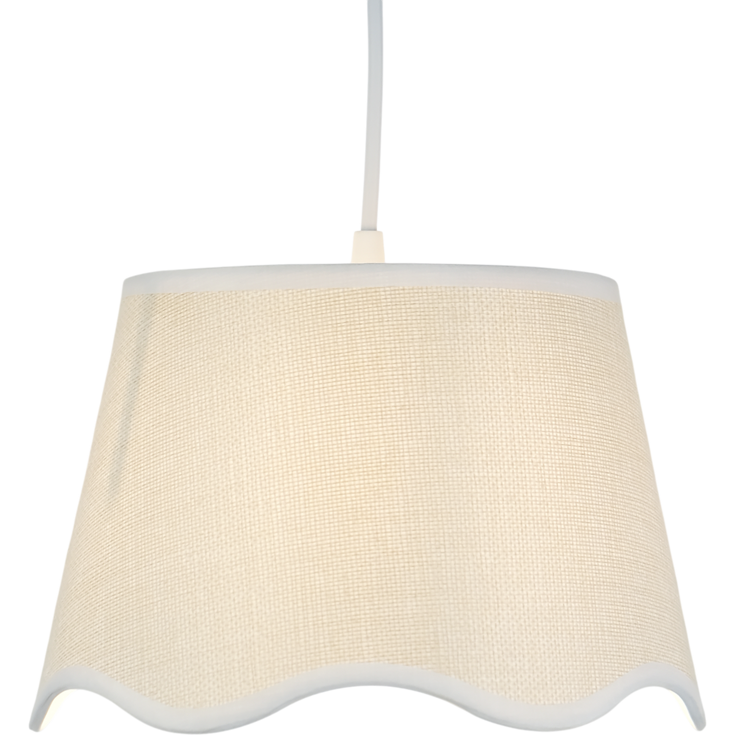 Scallop Shade Natural 25.5cm Image 5