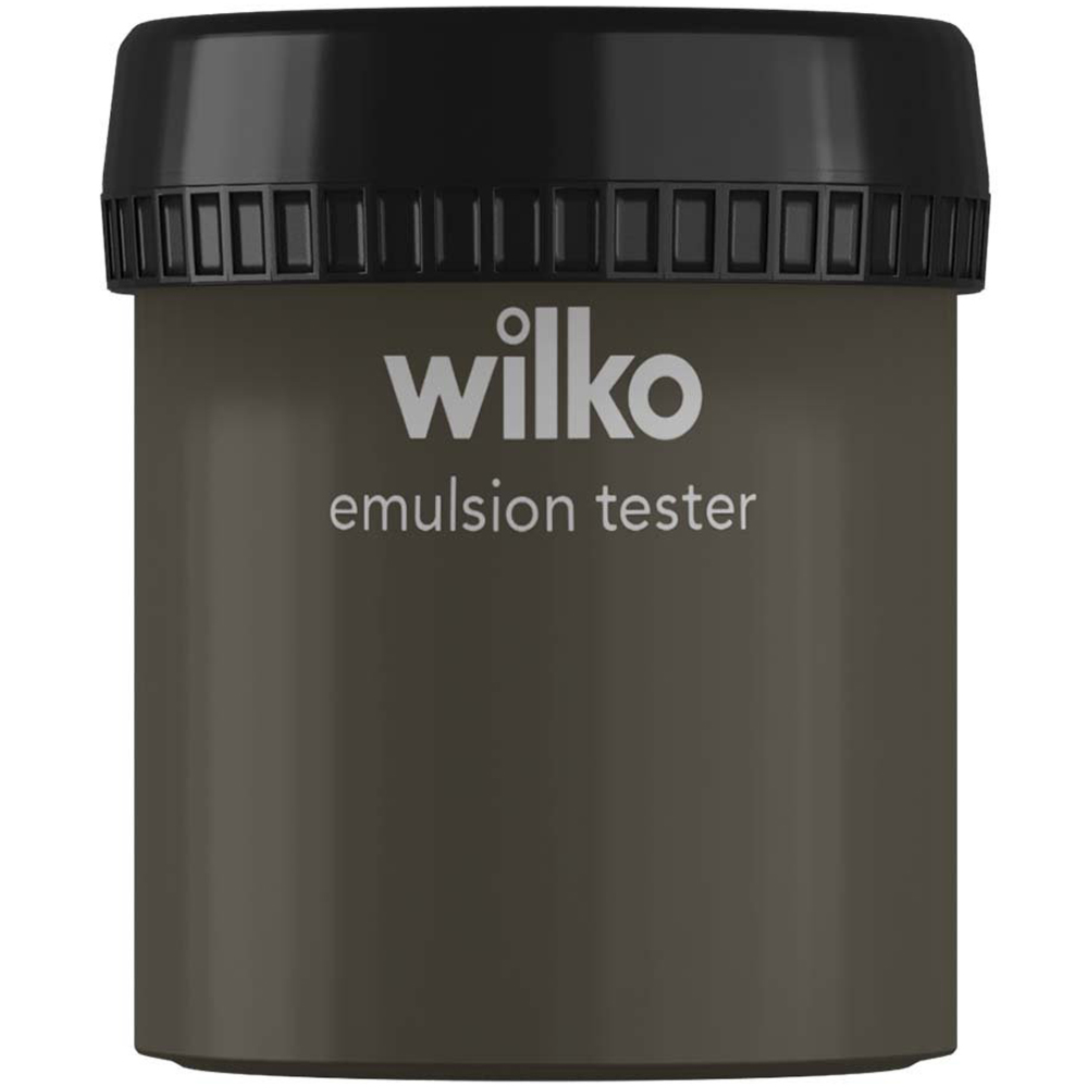 Wilko Cocoa Bean Emulsion Paint Tester Pot 75ml Image 1