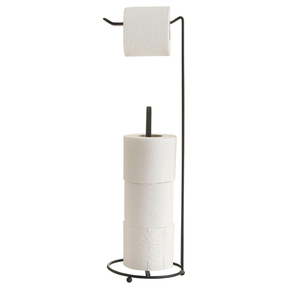 Wilko Matt Black Toilet Roll Holder Wilko