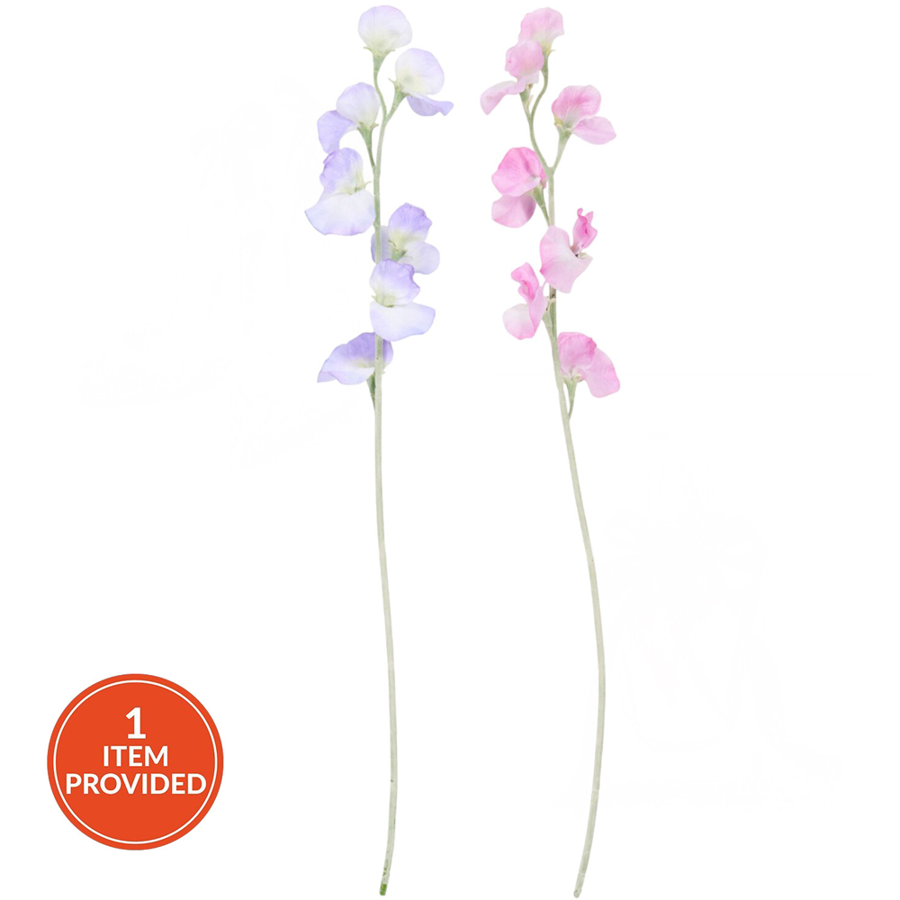 Sweet Pea Faux Stem Image 1