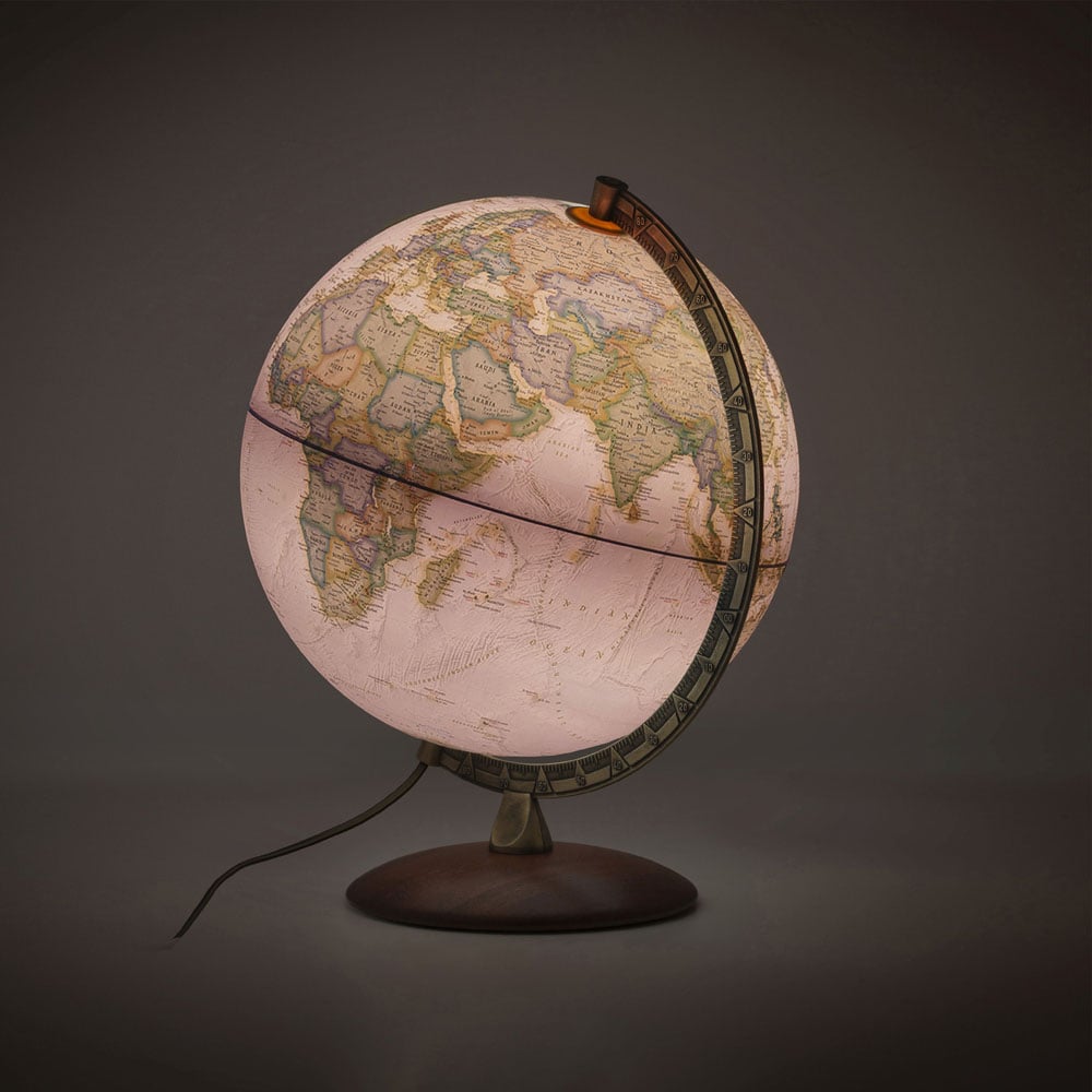 National Geographic Edge Executive Illuminated Globe 30cm Image 2
