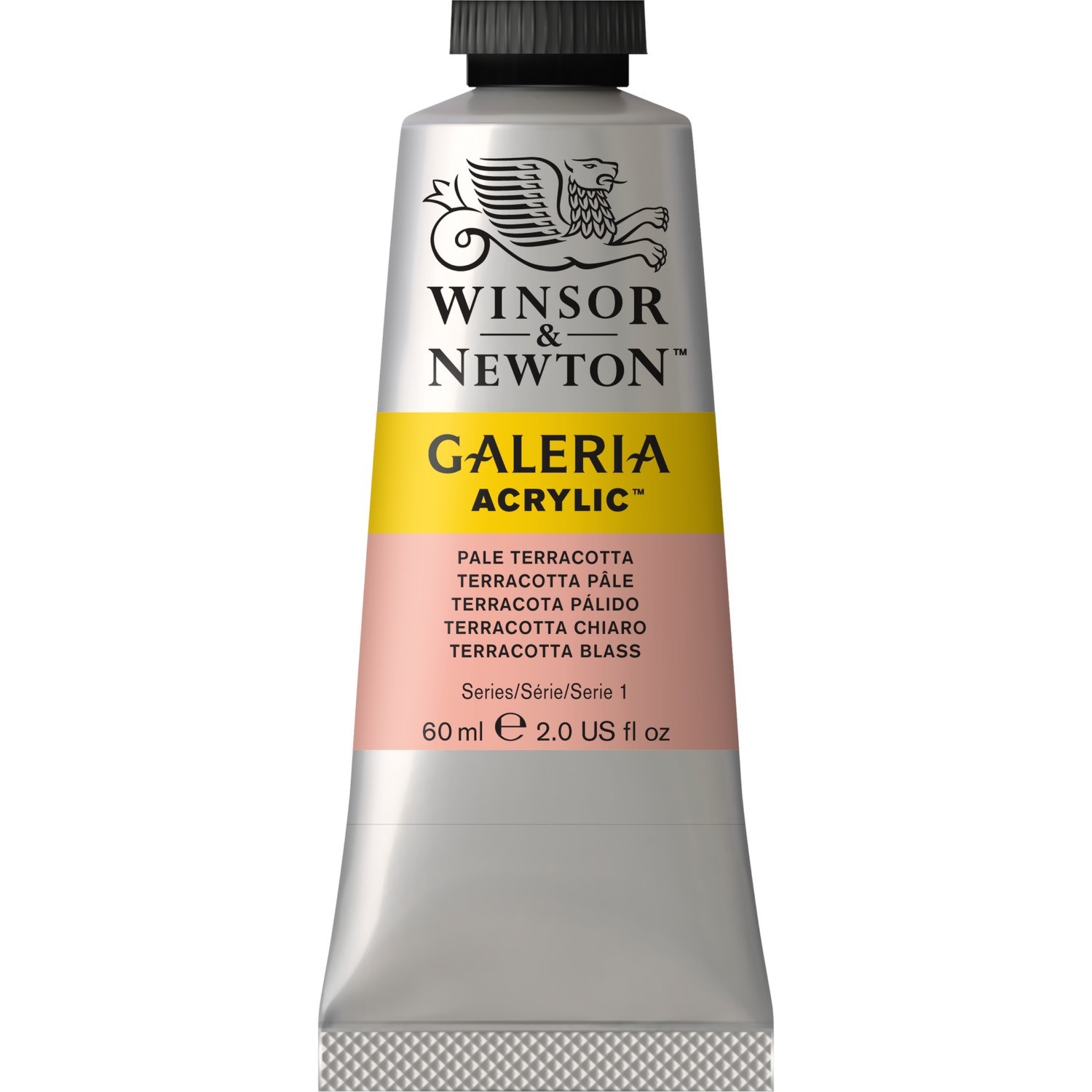 Winsor and Newton 60ml Galeria Acrylic Paint - Pale Terracotta Image 1