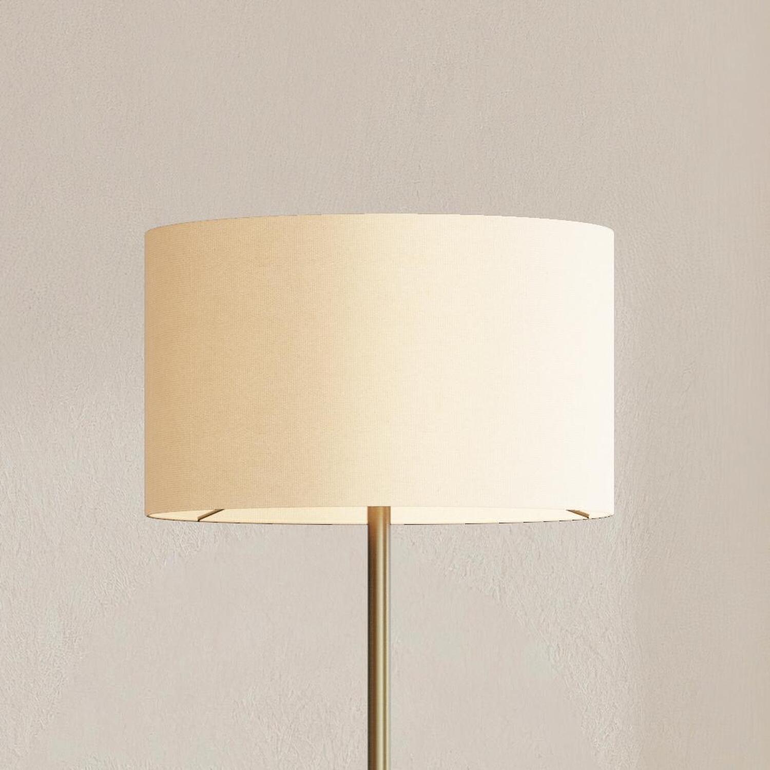 Forrest Floor Lamp with Table Antique Brass Image 4