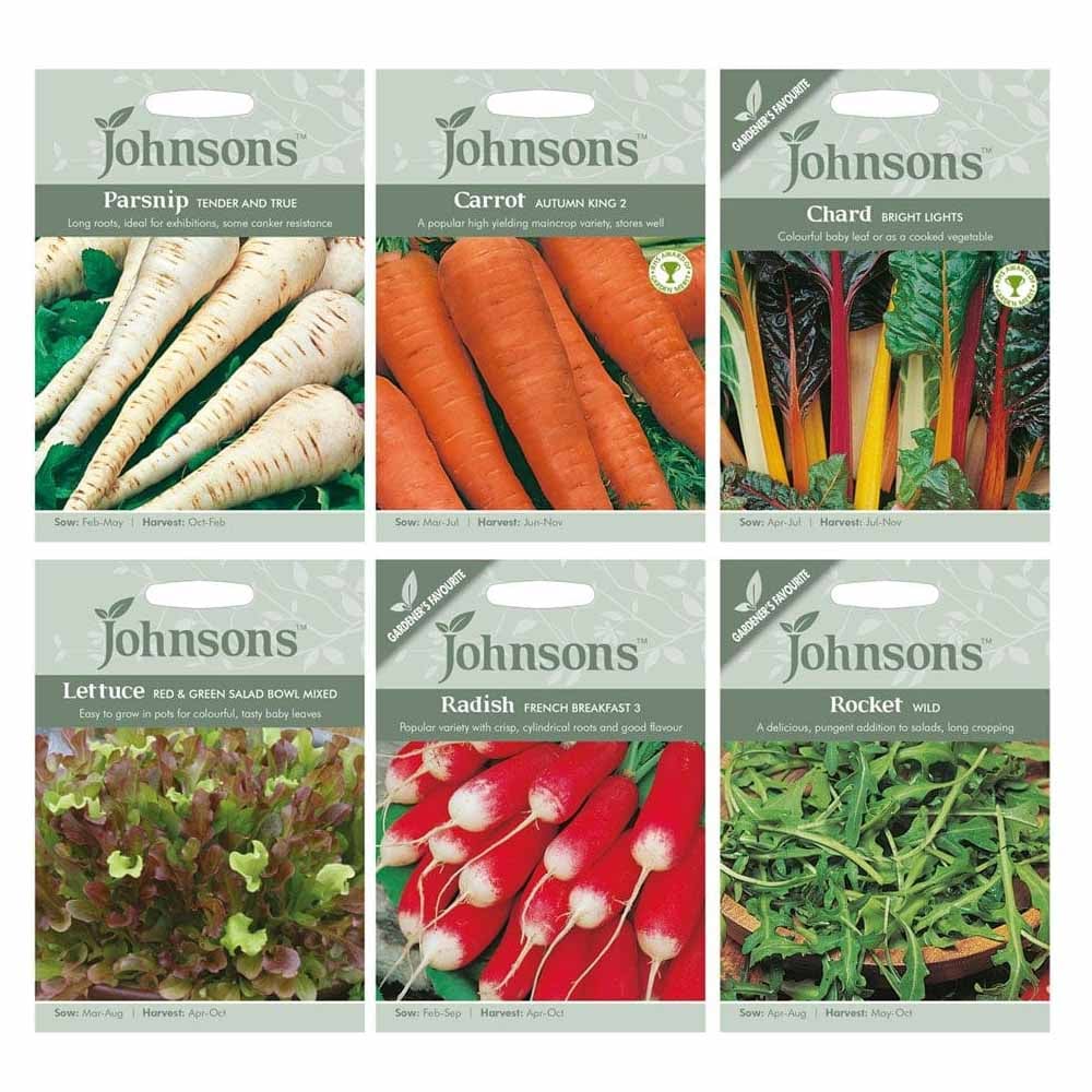 Johnsons Easy Grow Vegetable Seed Bundle Image 2