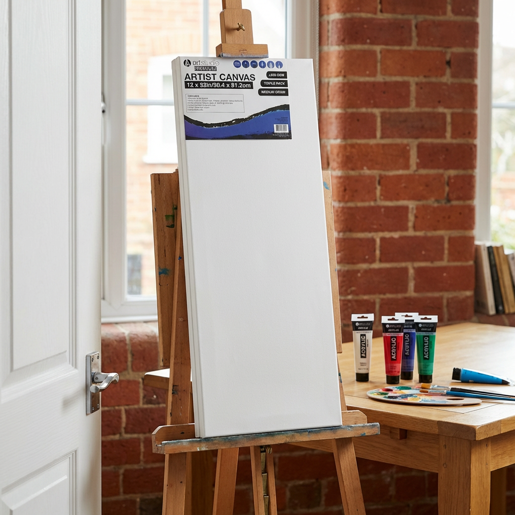Art Studio Premium Artists Canvas 3 Pack Image 3
