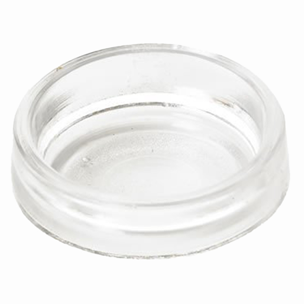 Wilko Small Clear Castor Cup 6 Pack Wilko