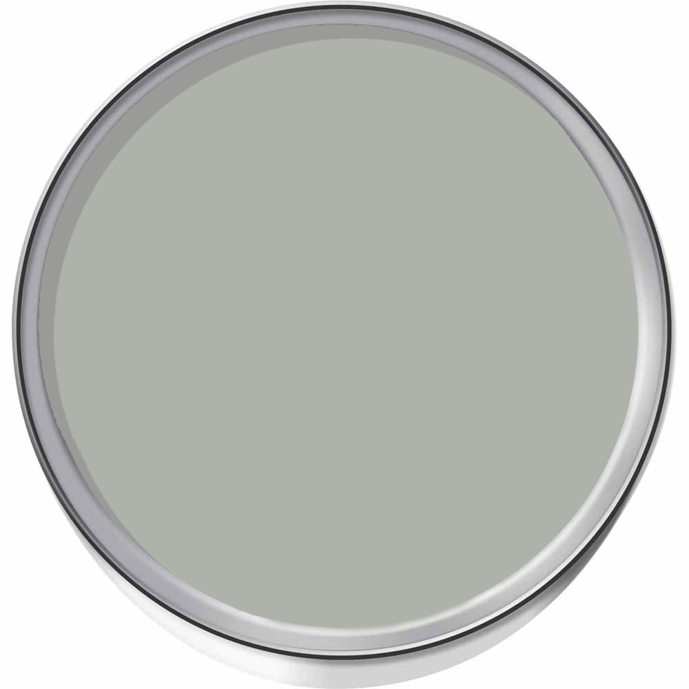 Craig & Rose 1829 Vintage Walls Wood and Metal Almost Grey Eggshell Paint 2.5L Image 3