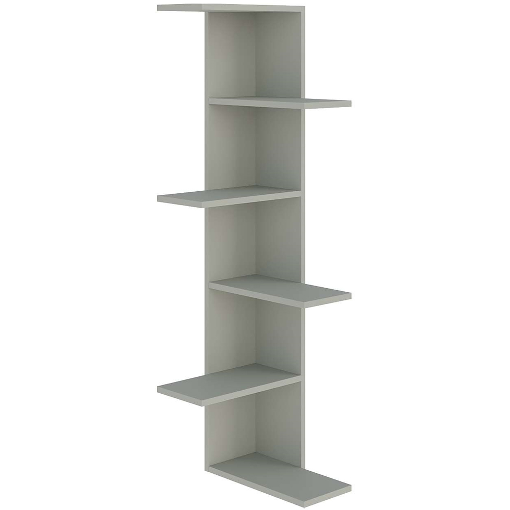 Decortie Saso Ash Green 5 Tier Medium Corner Display Unit Image 2