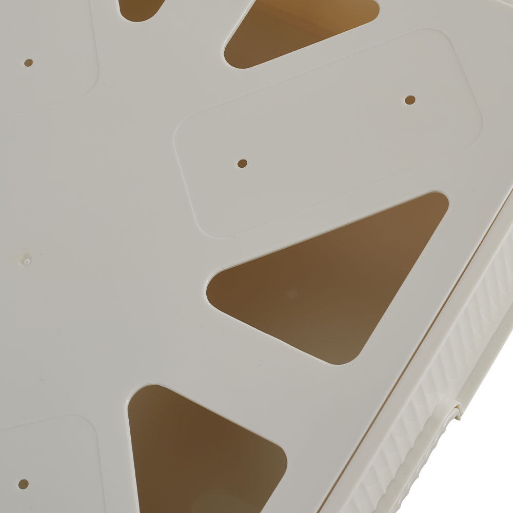 Living and Home White Under Desk Drawer Organiser with Sliding Storage 7.5 x 33 x 44.5cm Image 6
