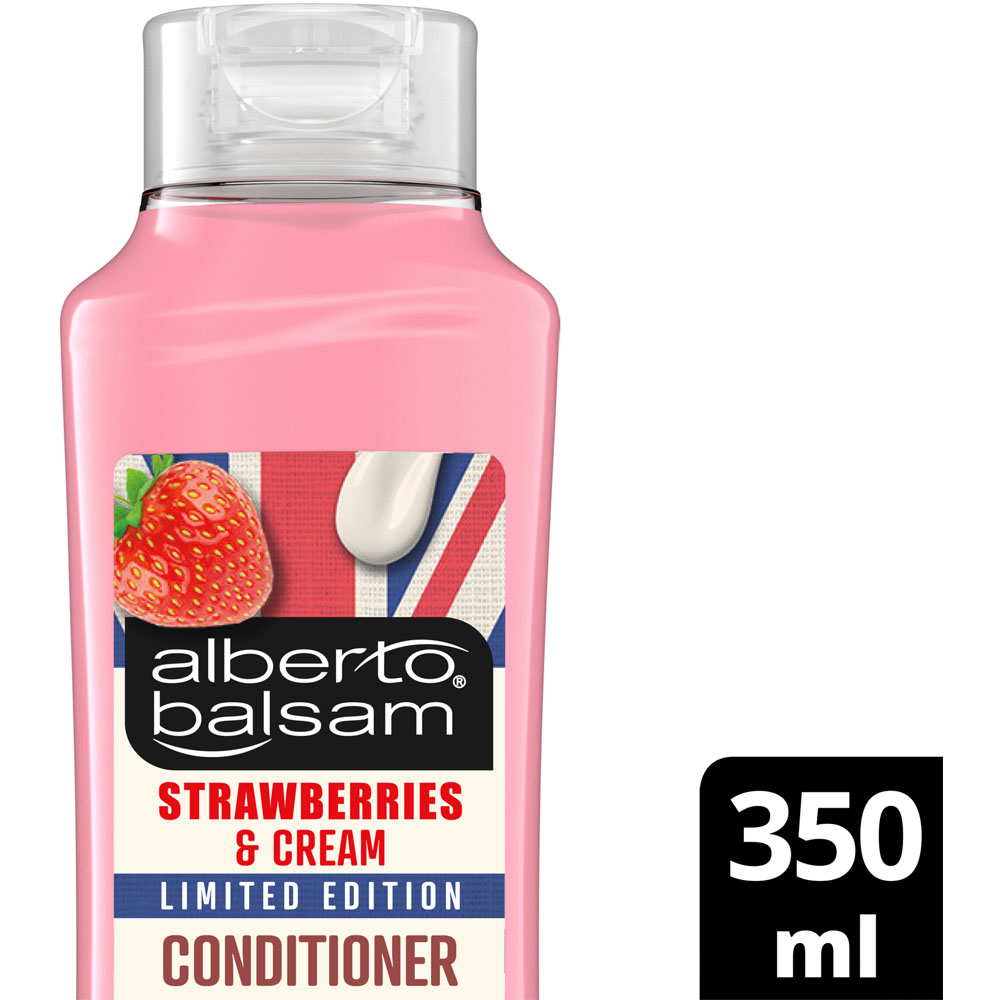Alberto Balsam Strawberries and Cream Conditioner 350ml Image 3