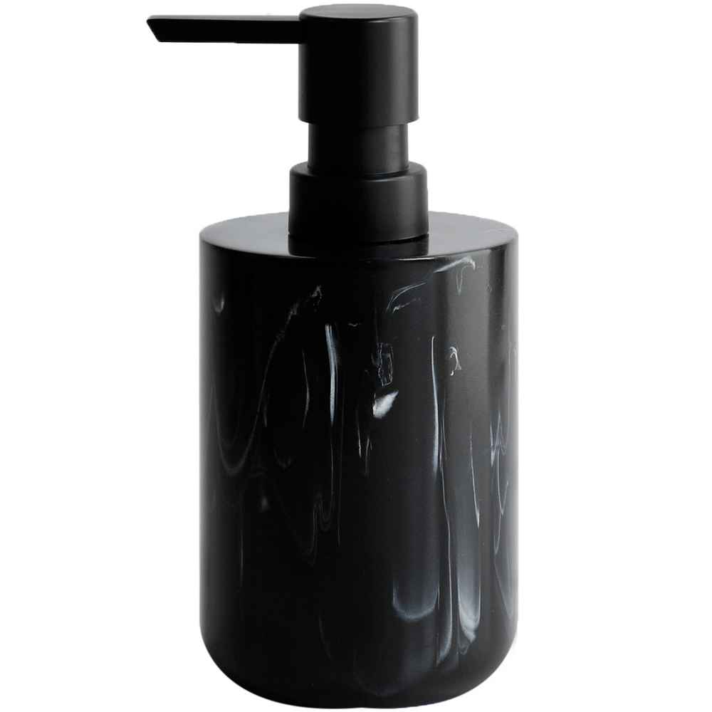 Black Marble Soap Dispenser - Black Image