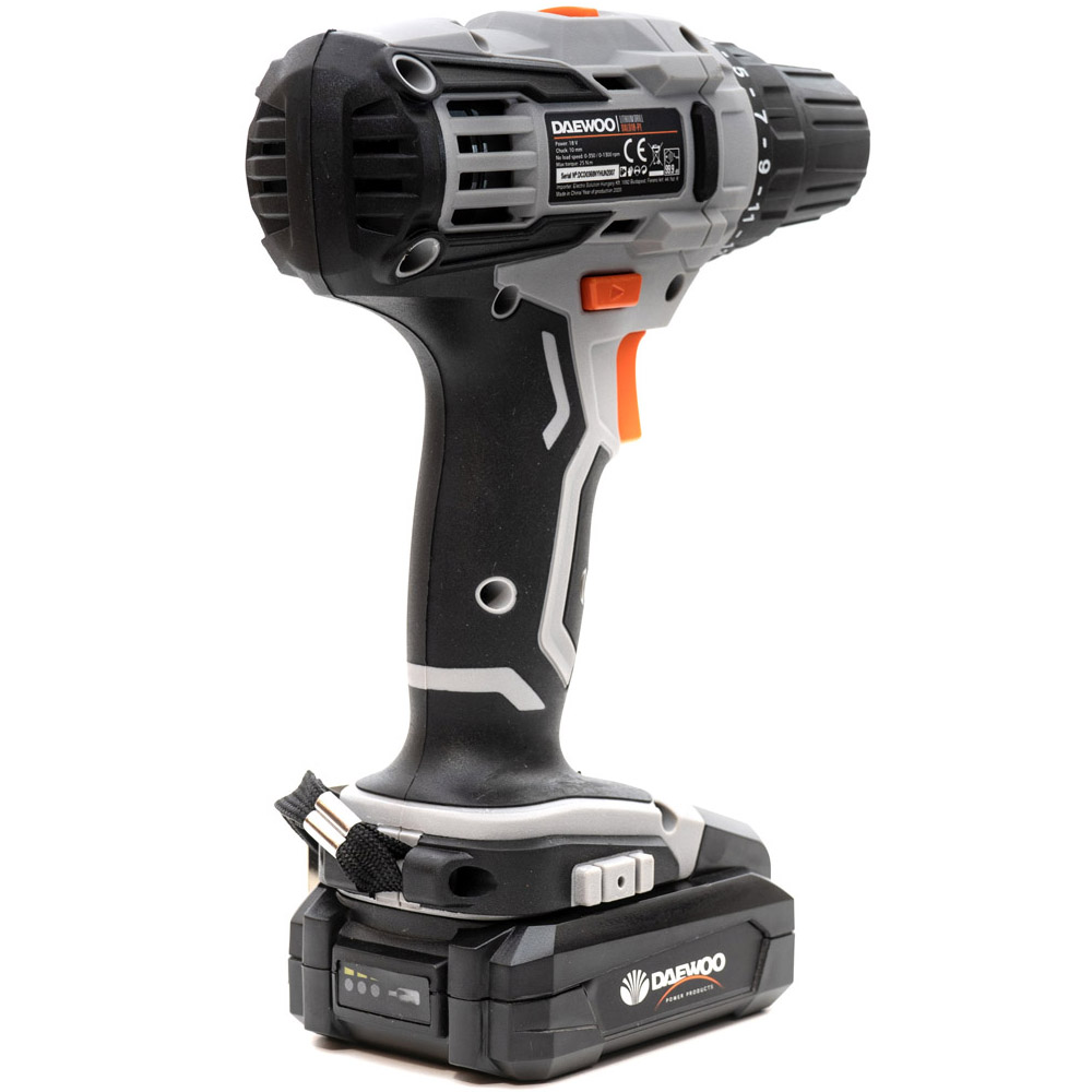 Daewoo U-Force 18V 2 x 4Ah Lithium-Ion Impact Drill with Battery Charger Image 2