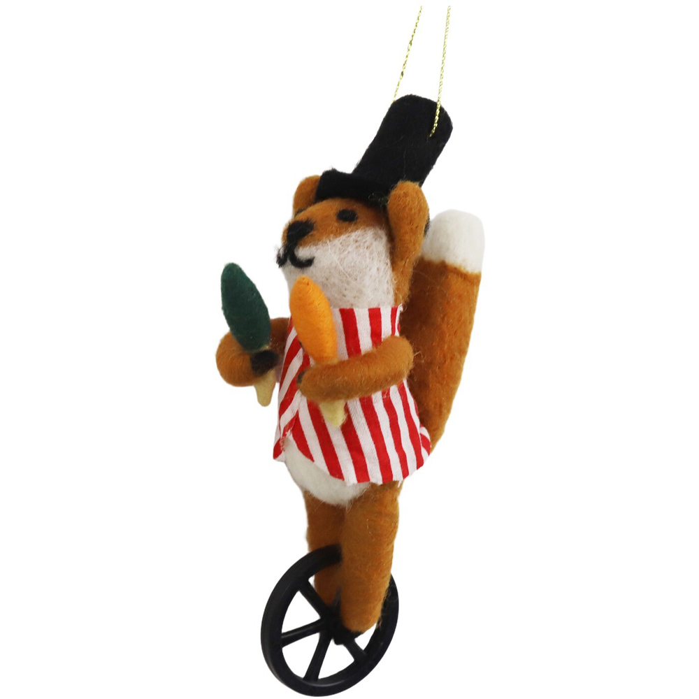 Wool Circus Fox Hanging Decoration Image 4