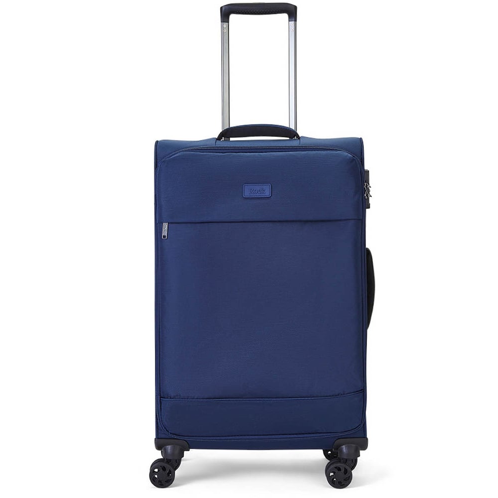 Rock Luggage Paris Medium Navy Softshell Suitcase Image 2