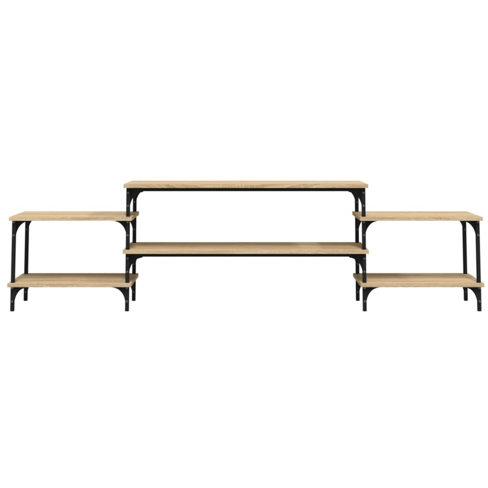 vidaXL 5 Shelf Sonoma Oak TV Cabinet Image 5