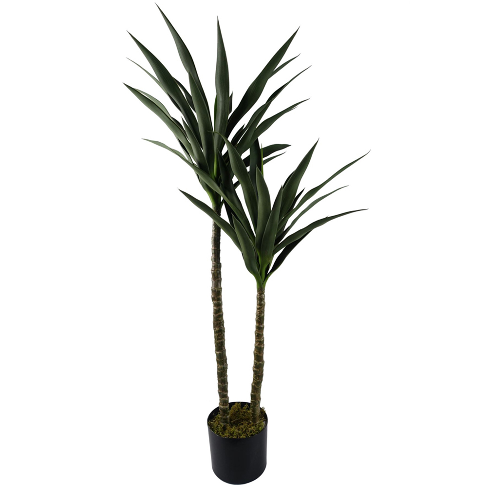 Leaf Yucca Artificial Tree in Pot 4ft Image 1