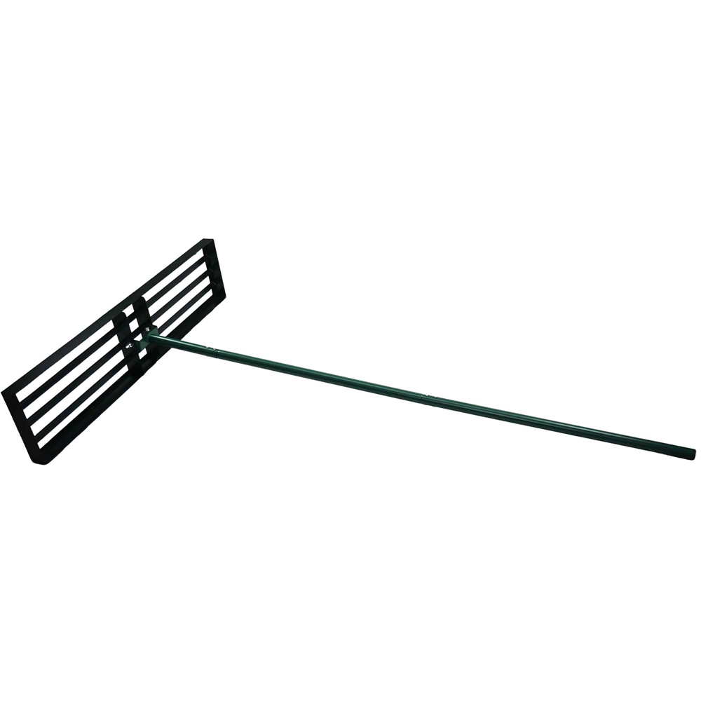 Gr8 Garden Dirt Grass Smoothing Lawn Levelling Rake 114 x 25cm Image