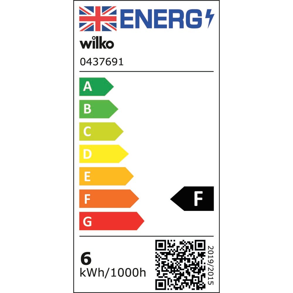 Wilko 1 pack Screw E27/ES LED 6W 470 Lumens Dimmable GLS Light Bulb Image 6