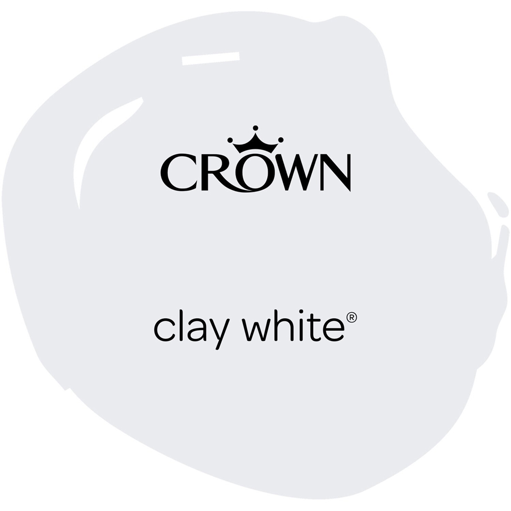 Crown Easyclean Bathroom Paint - Clay White Image 6