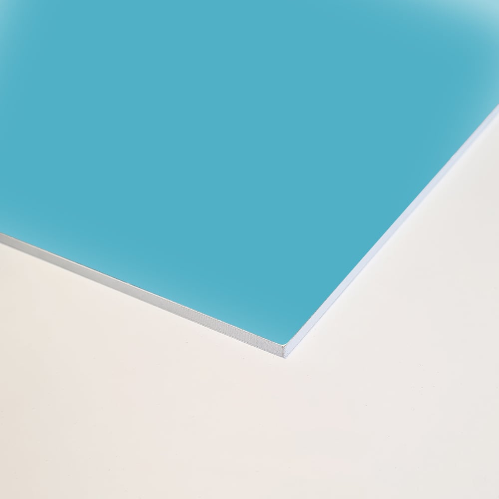 Wetwall Alloy Aqua and Cadet Splashback 600 x 250mm Image 2