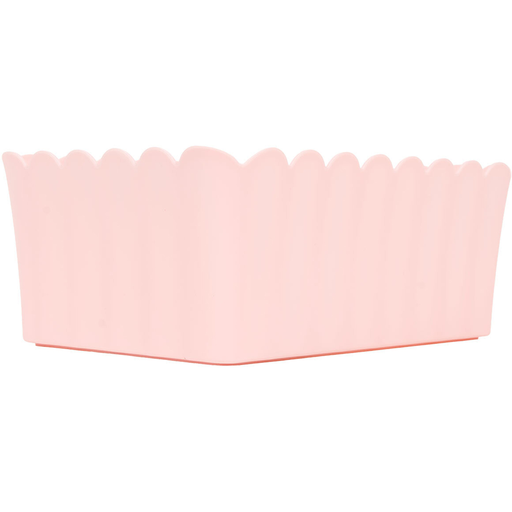 Scalloped Storage Basket Image 5