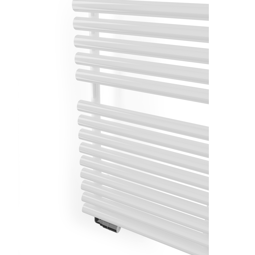 Terma Rolo Towel 3454BTU White Heated Towel Rail 1800 x 520mm Image 5