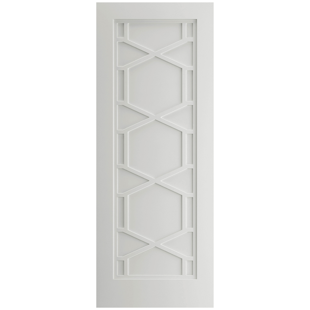 JB Kind Quartz White Primed Door 1981 x 838mm Image 1