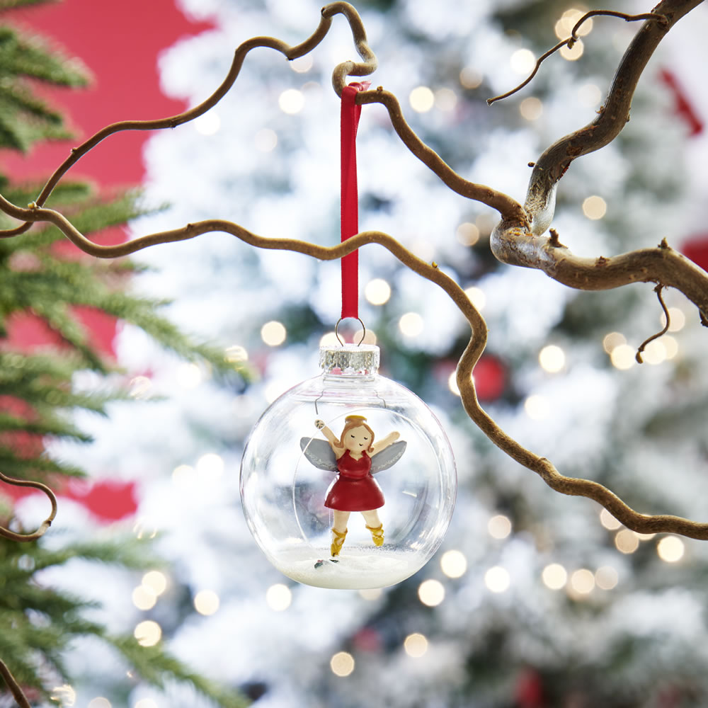 Wilko Alpine Home Encapsulated Fairy Christmas Bauble Image 2