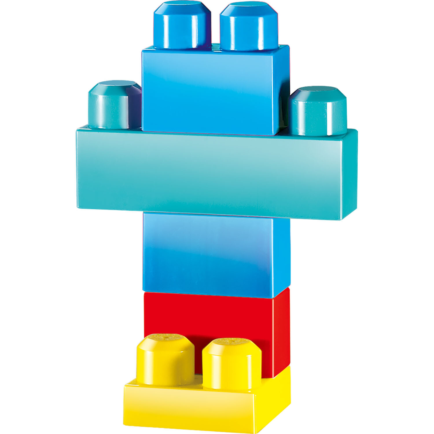 60 Piece Transportation Blocks - Multicolour Image 1
