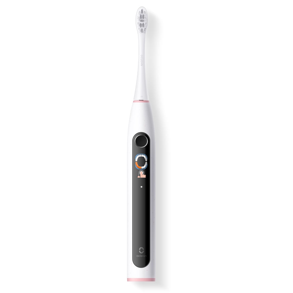 Oclean X Lite Grey Smart Sonic Electric Toothbrush Set 2 Pack Image 6