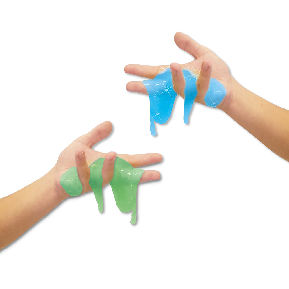 SES Creative Green and Blue Marble Slime 200g Image 2