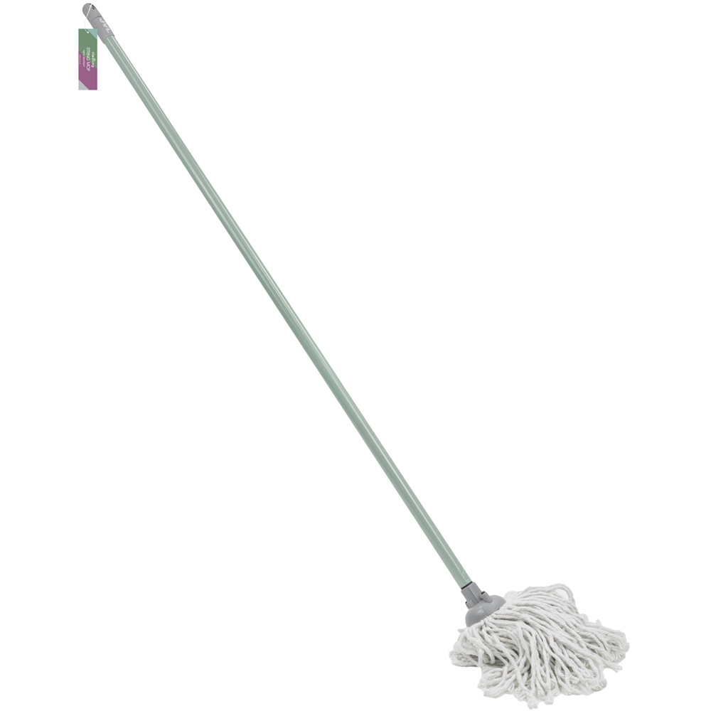 JVL Cleaning Green Cotton String Mop Image 3