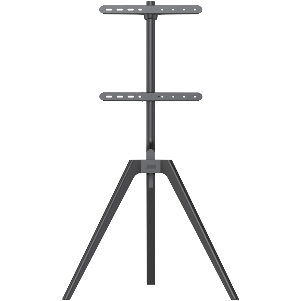 TTAP Tripod Black Wood Floor TV Stand Image 2
