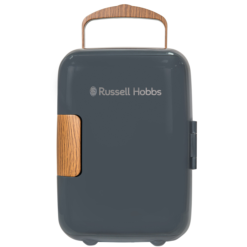 Russell Hobbs RH4CLR1001SCG Grey and Wood Effect 4L Mini Cooler Image 3