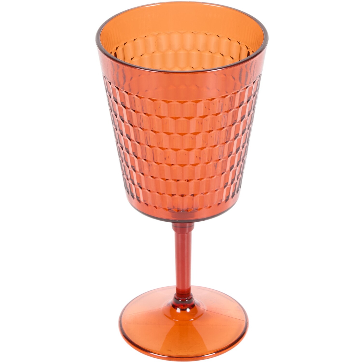 Eden Wine Glass Burnt Orange Image 3