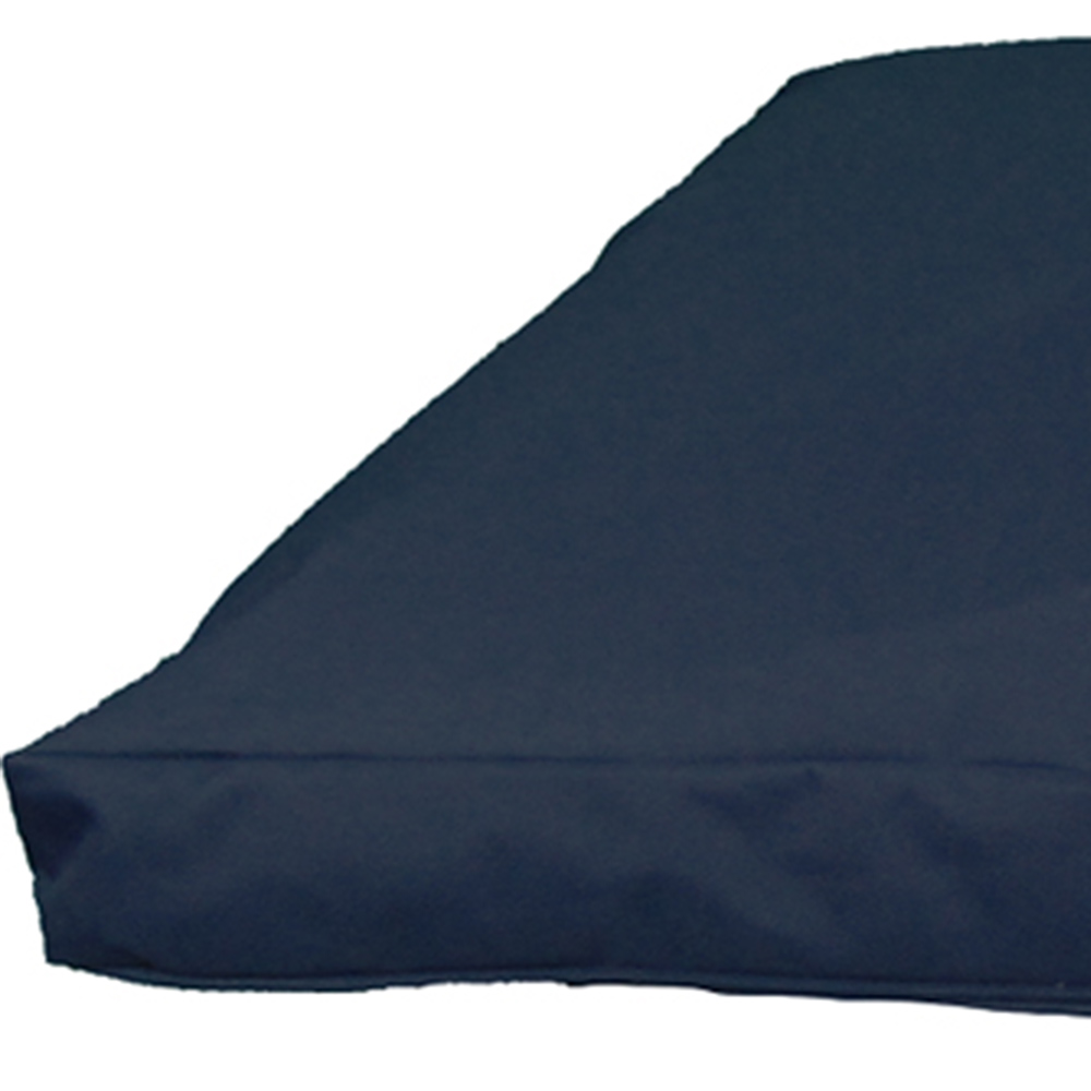 Snug & Cosy Pescara Medium Rectangle Navy Dog Lounger Bed Image 2