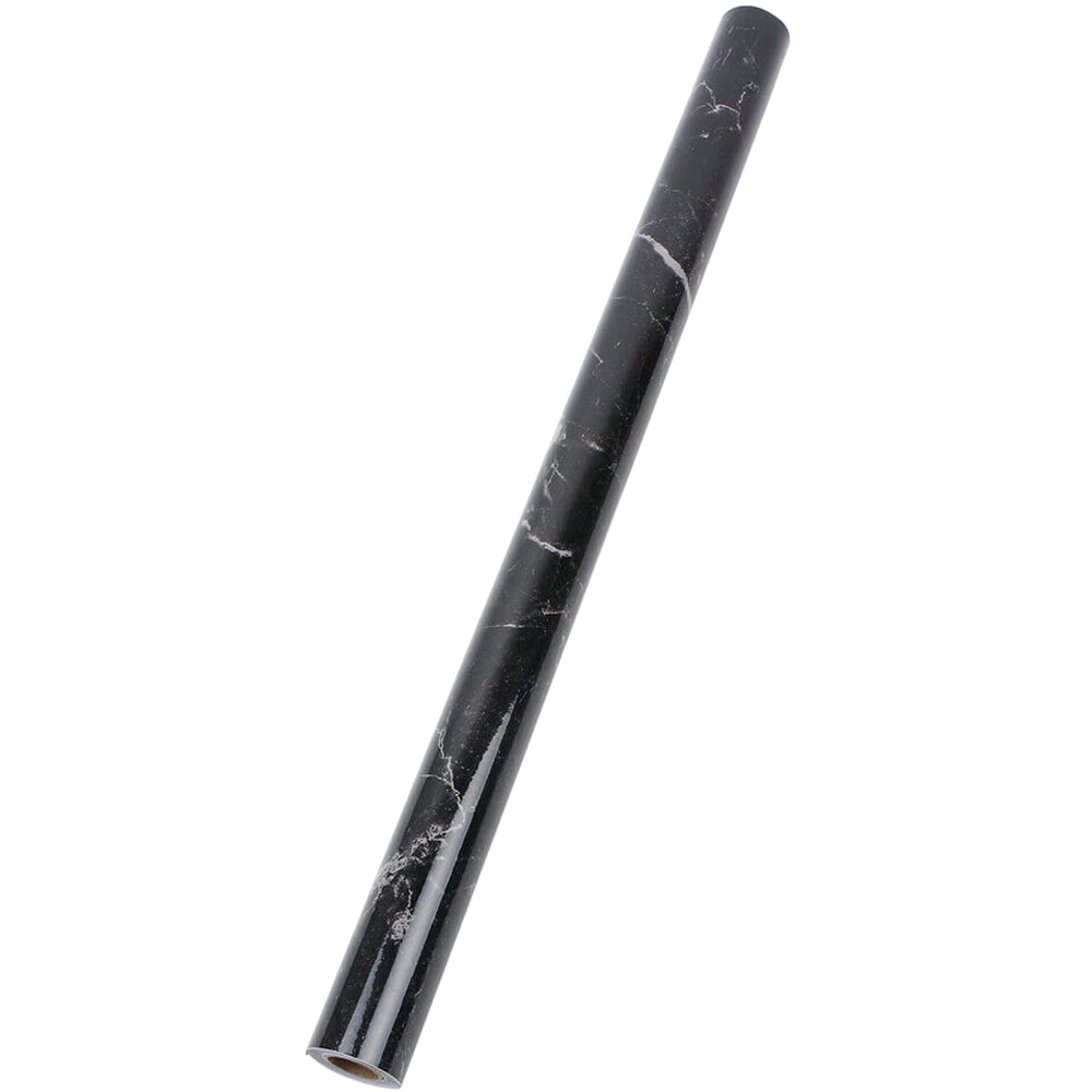 Living and Home Marble Black Waterproof Oilproof Self-Adhesive Countertop Wallpaper Image 2